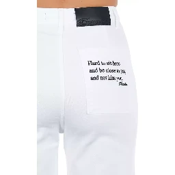 White Cotton Pant