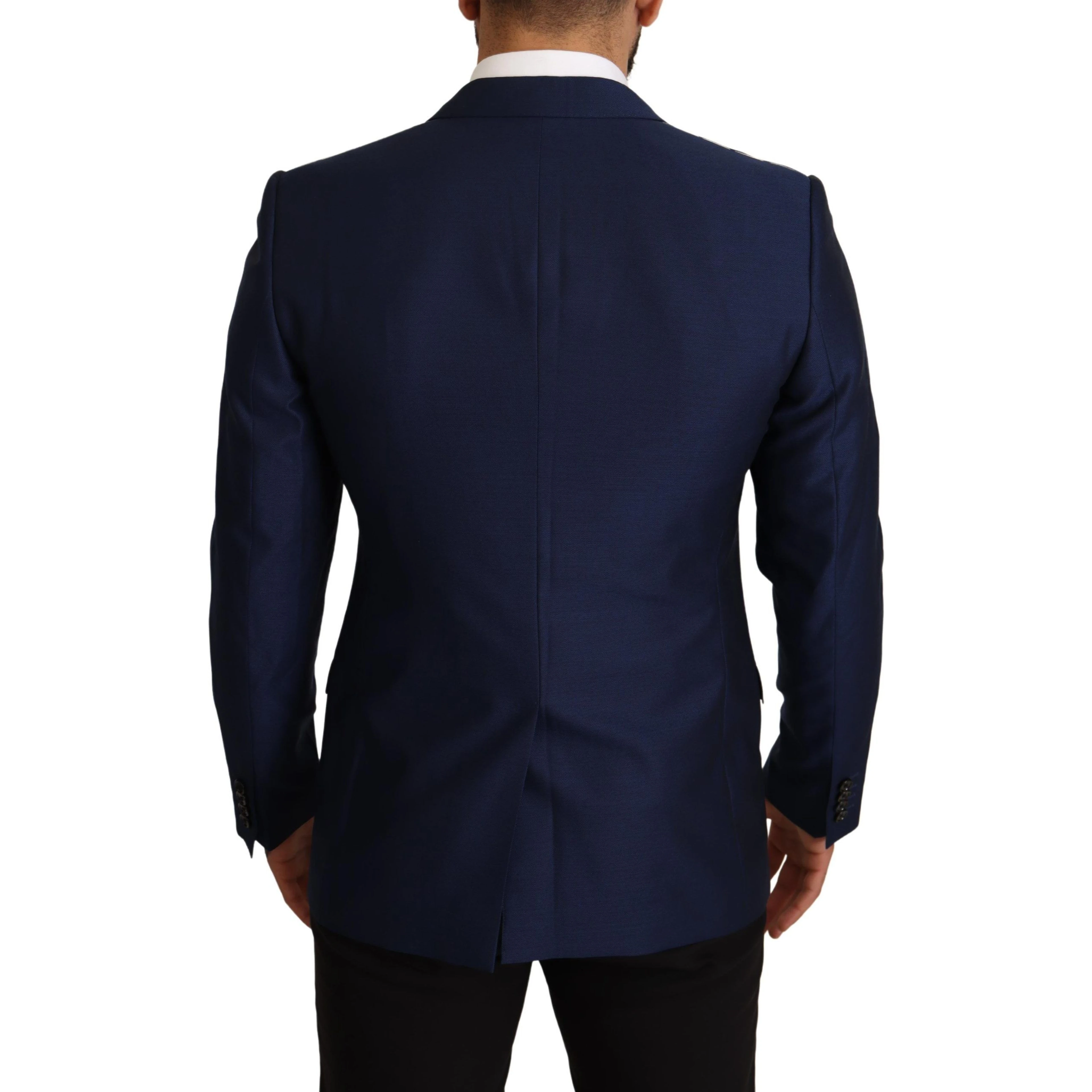 Navy Blue Slim Fit Jacket MARTINI Blazer