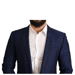 Navy Blue Slim Fit Jacket MARTINI Blazer