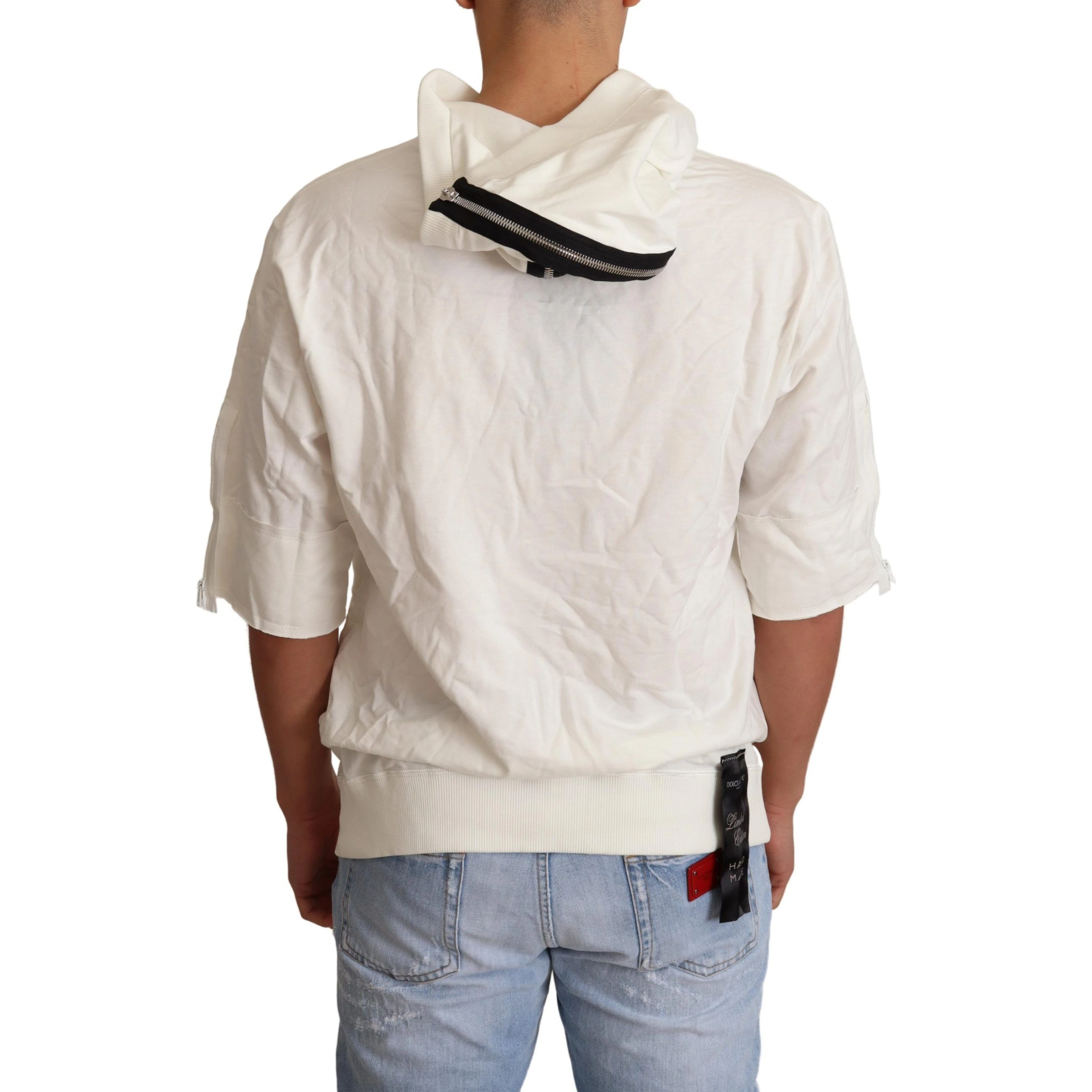 White Hooded Limited Edition Sweater