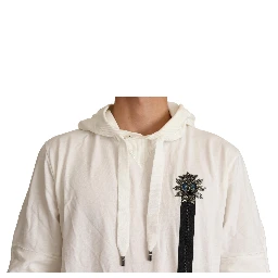 White Hooded Limited Edition Sweater