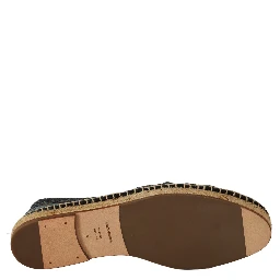 Blue Gray Slip On Buffalo Espadrille Shoes