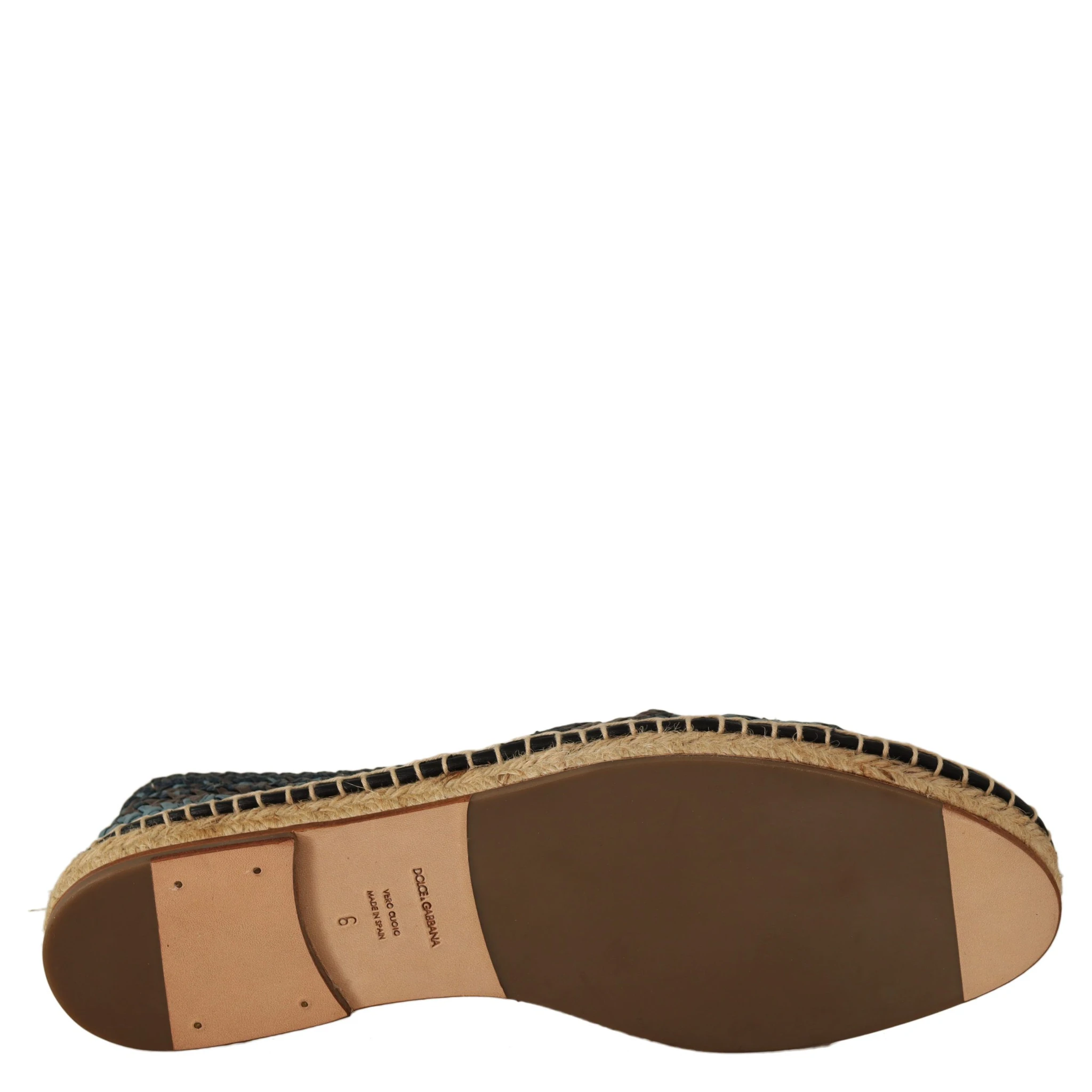 Blue Gray Slip On Buffalo Espadrille Shoes