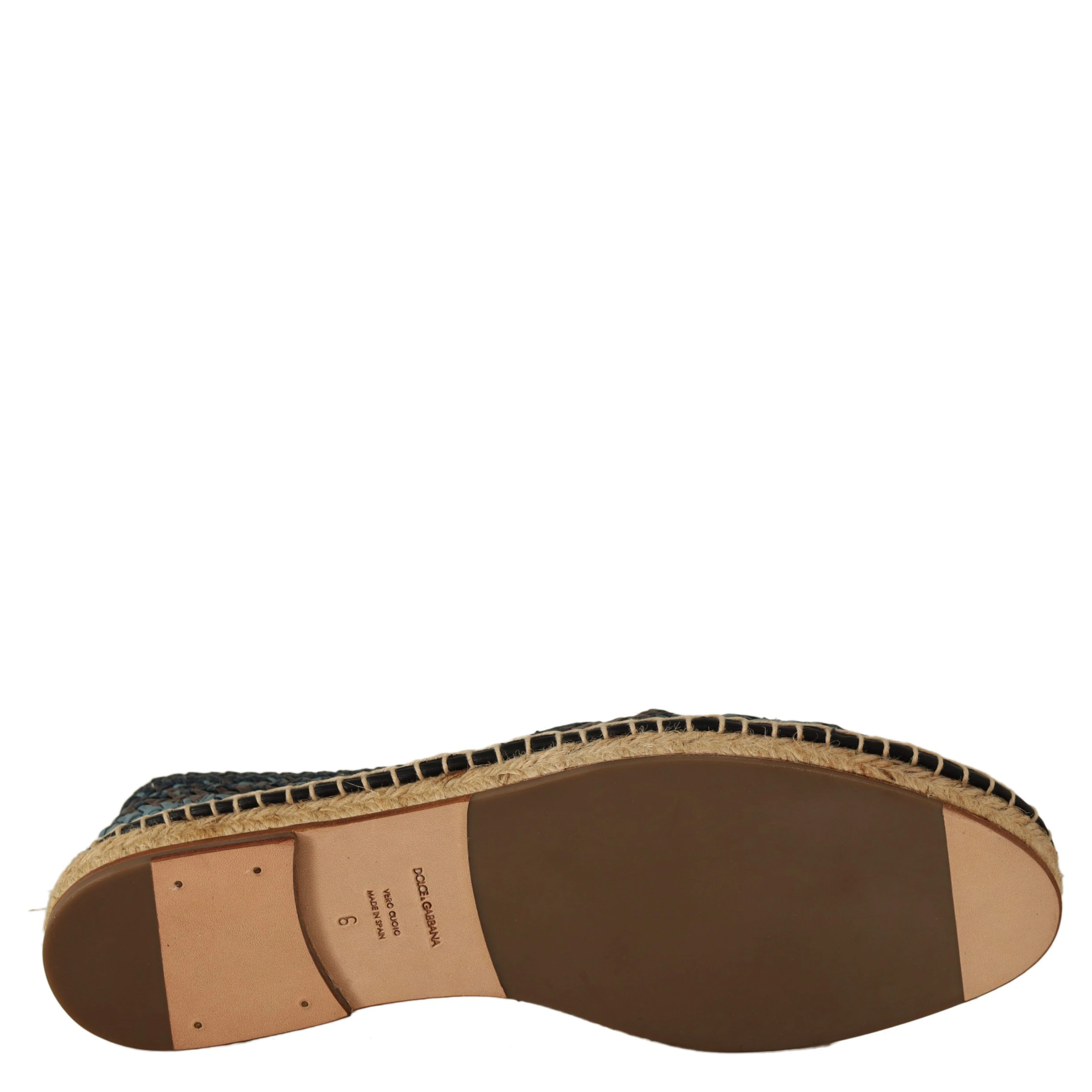 Blue Gray Slip On Buffalo Espadrille Shoes
