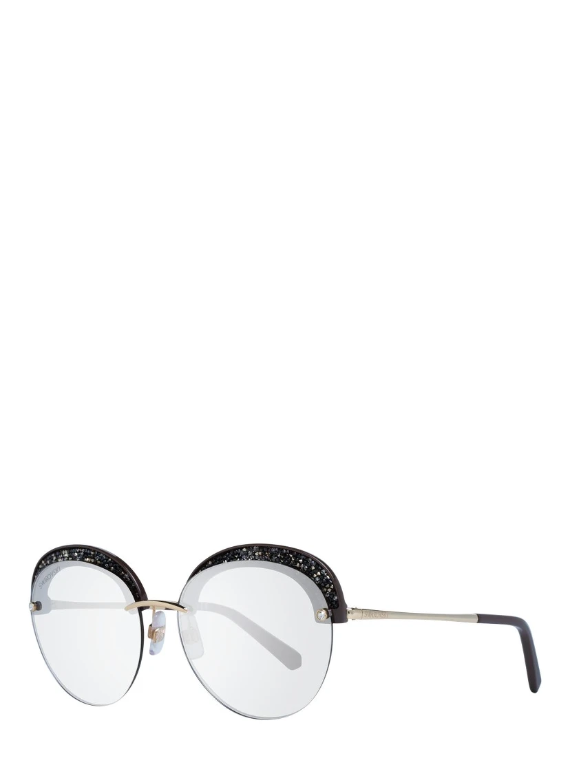 Gold Metal & Plastic Sunglasses