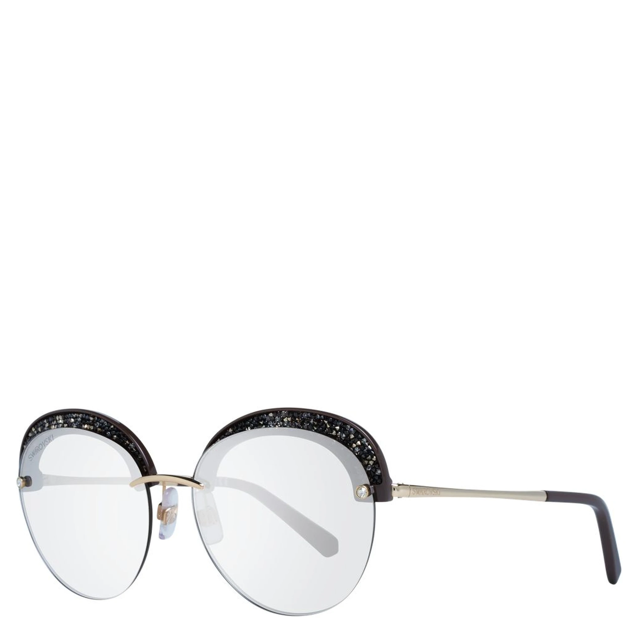 Gold Metal & Plastic Sunglasses