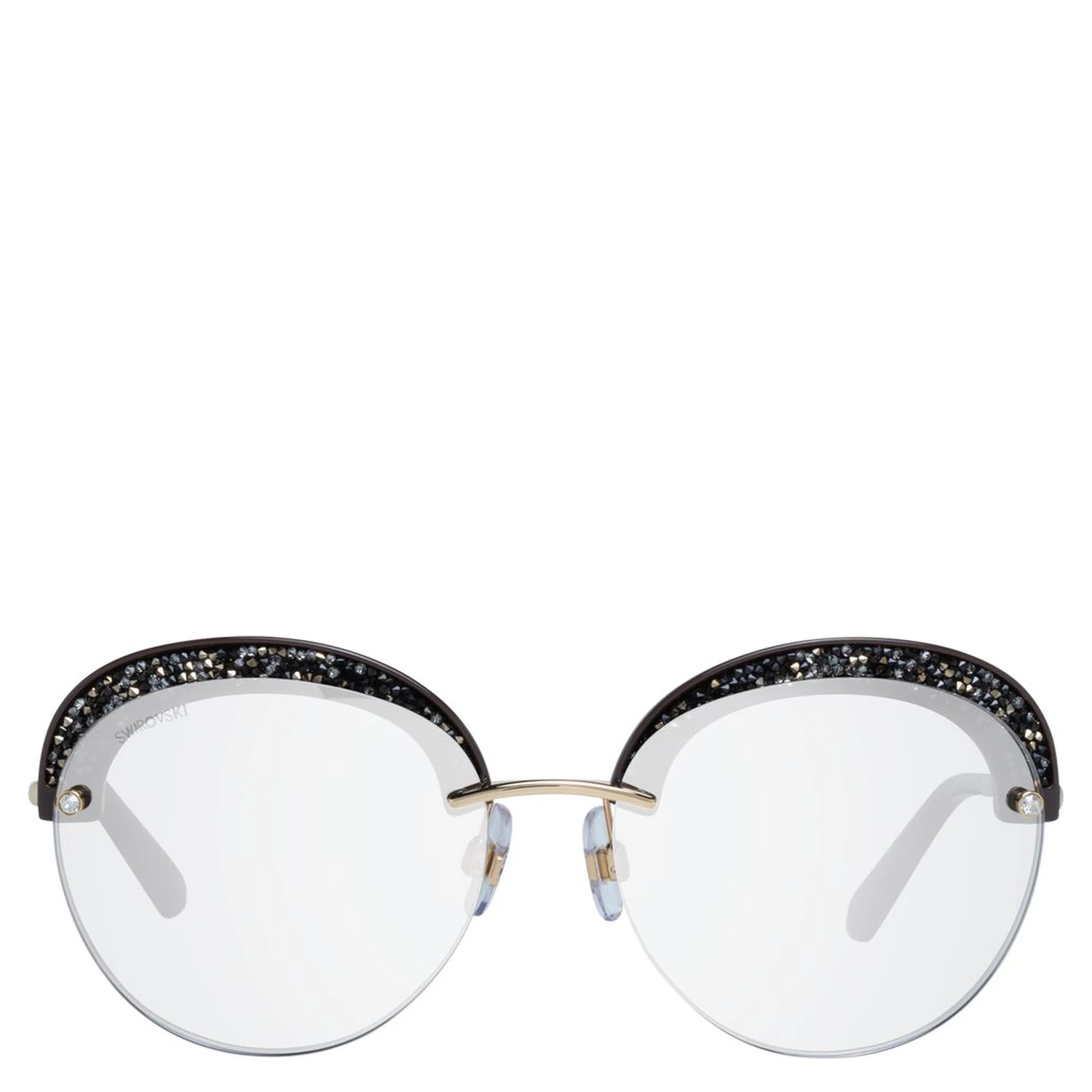 Gold Metal & Plastic Sunglasses