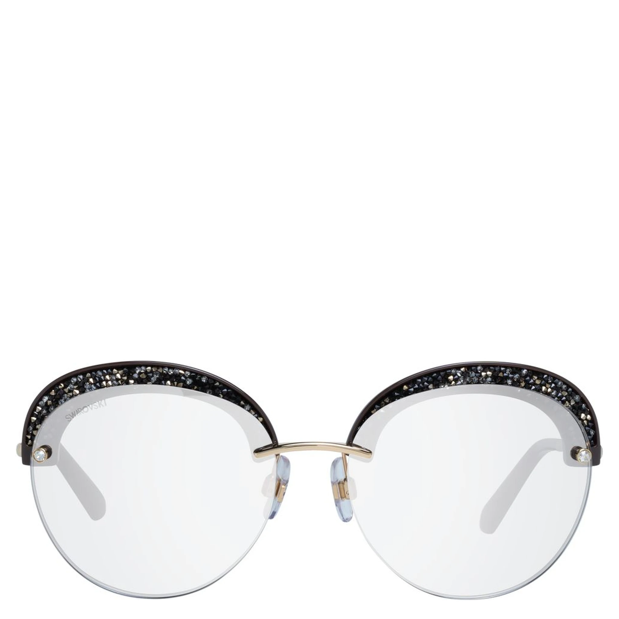 Gold Metal & Plastic Sunglasses