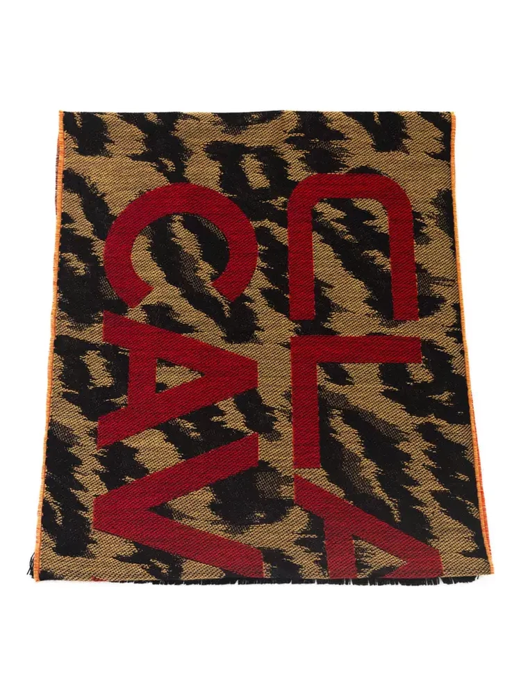 Brown Wool Scarf