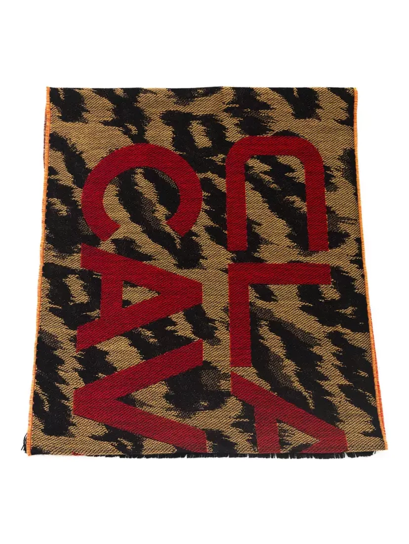 Brown Wool Scarf