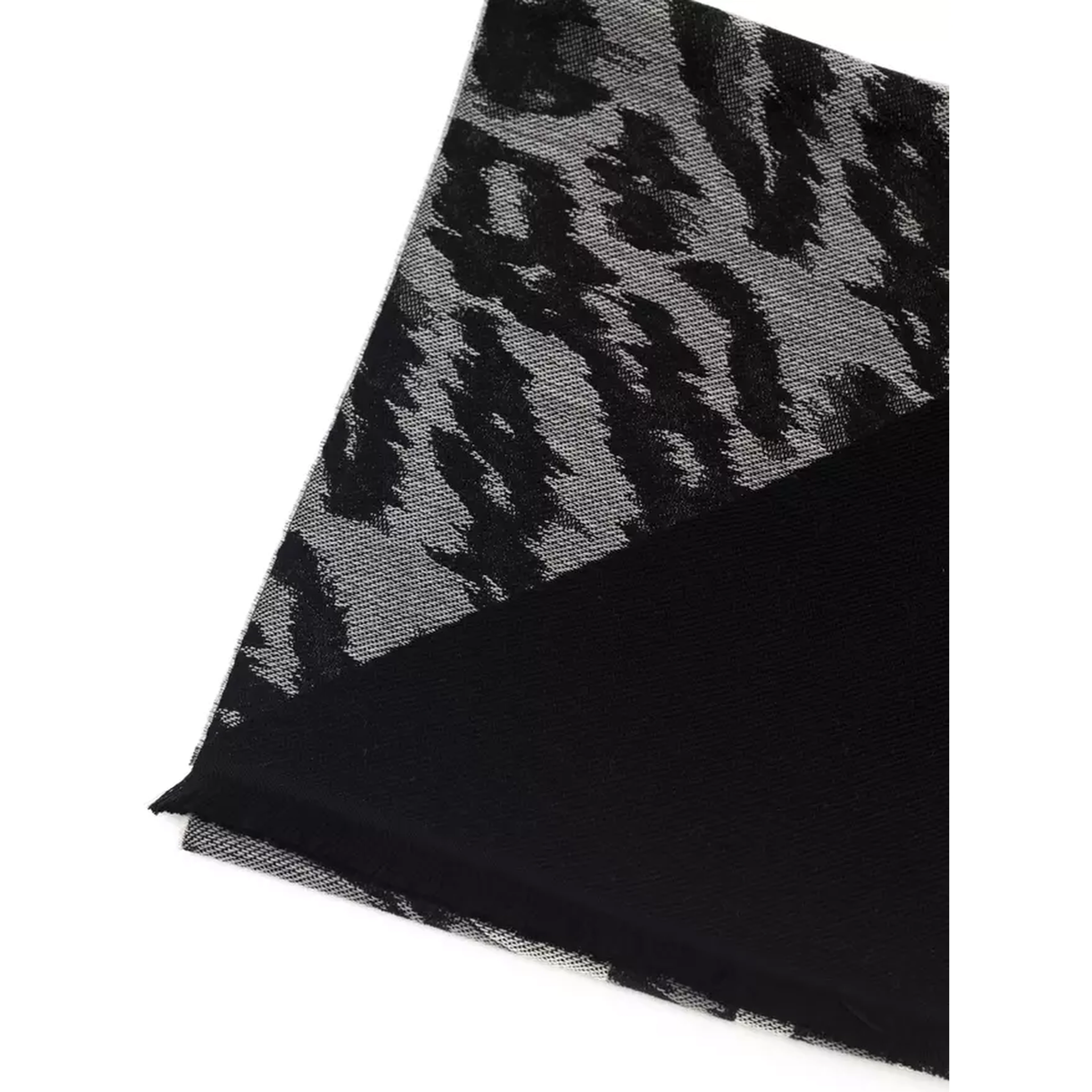 Gray Wool Scarf