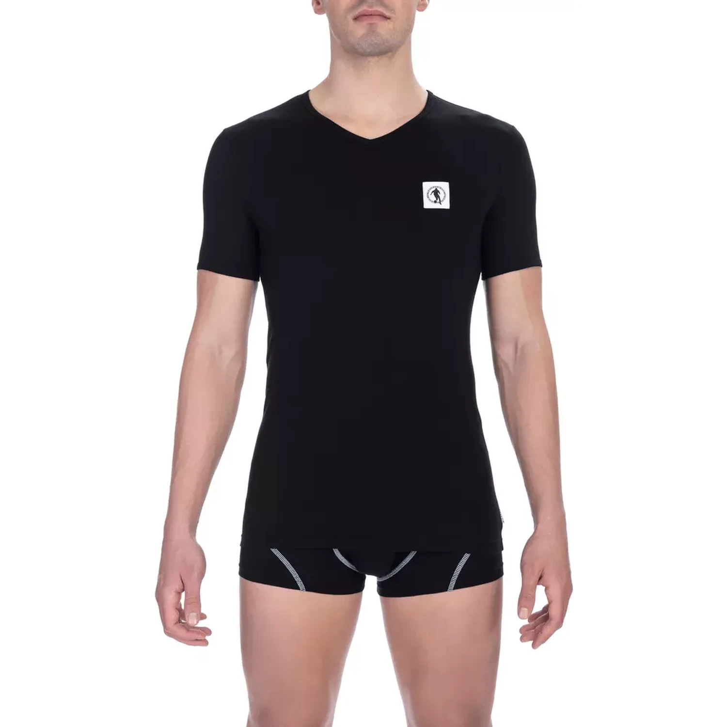 Black Cotton T-Shirt