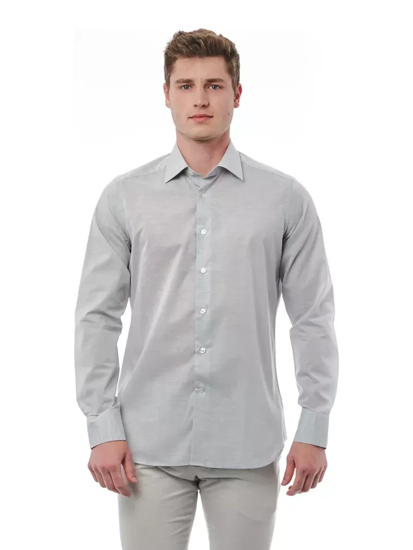 Gray Cotton Shirt
