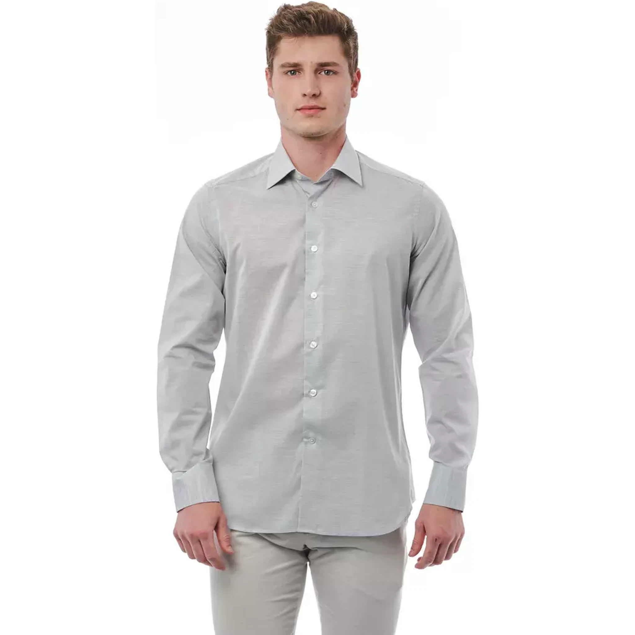 Gray Cotton Shirt