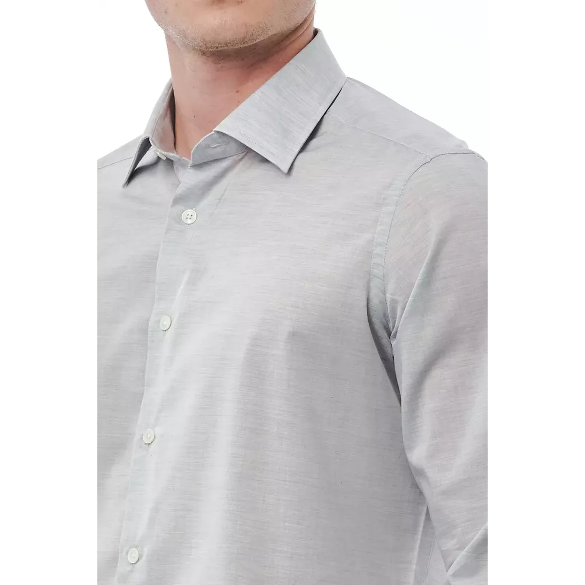 Gray Cotton Shirt