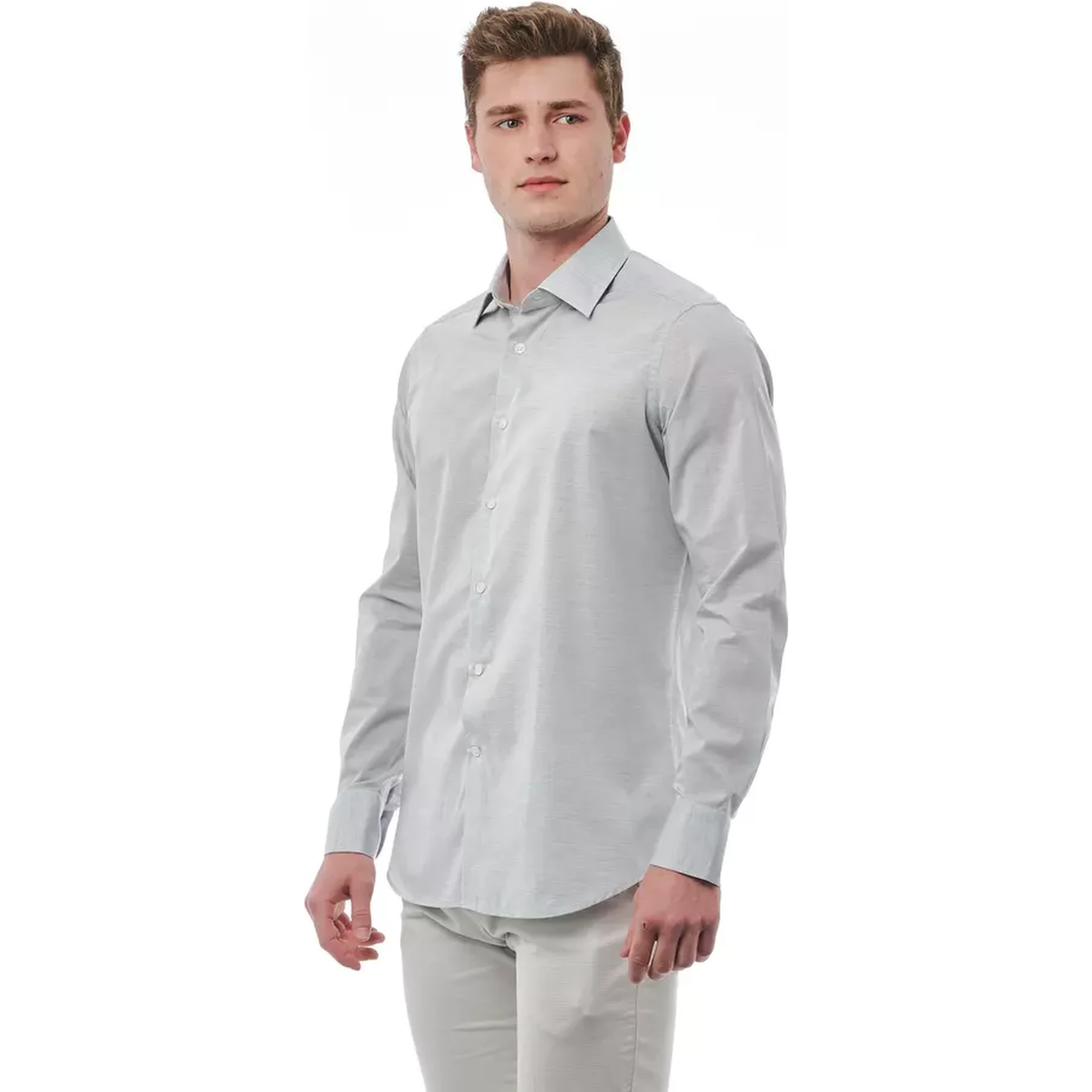 Gray Cotton Shirt