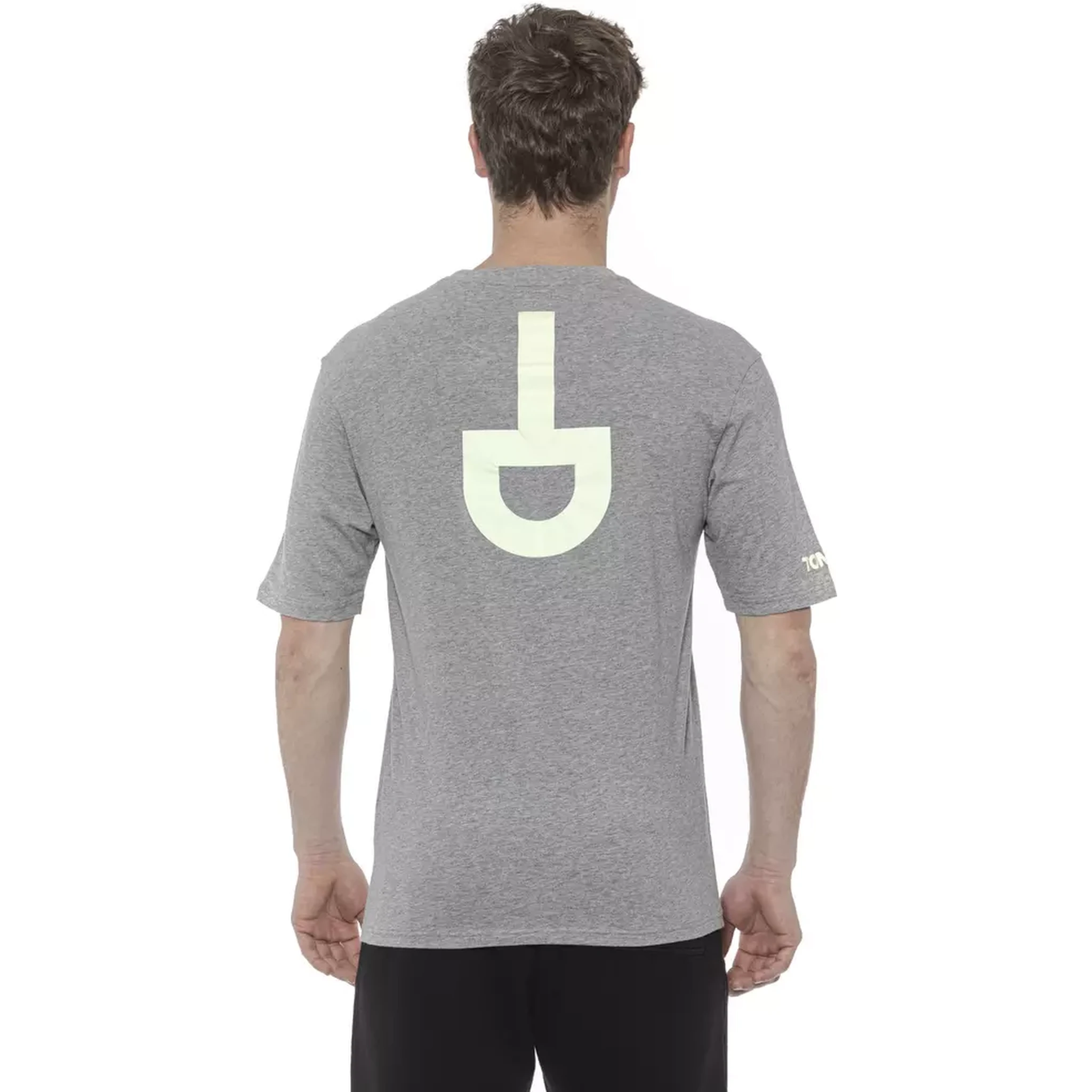Gray Cotton T-shirt
