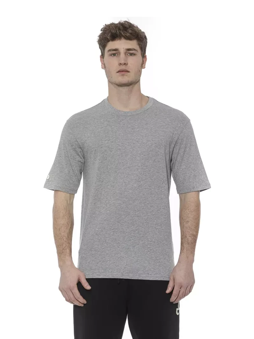 Gray Cotton T-shirt