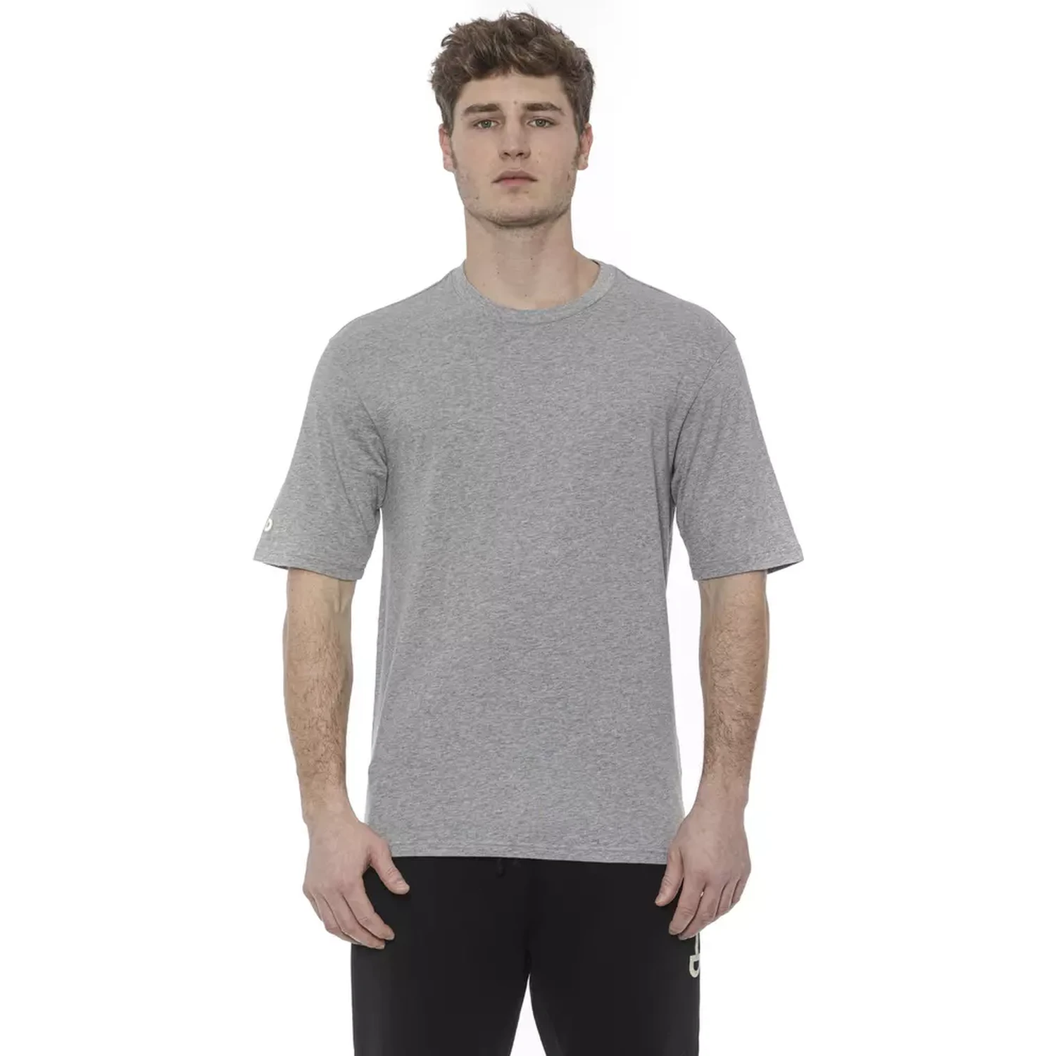 Gray Cotton T-shirt