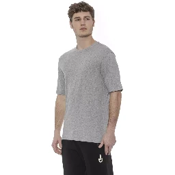 Gray Cotton T-shirt