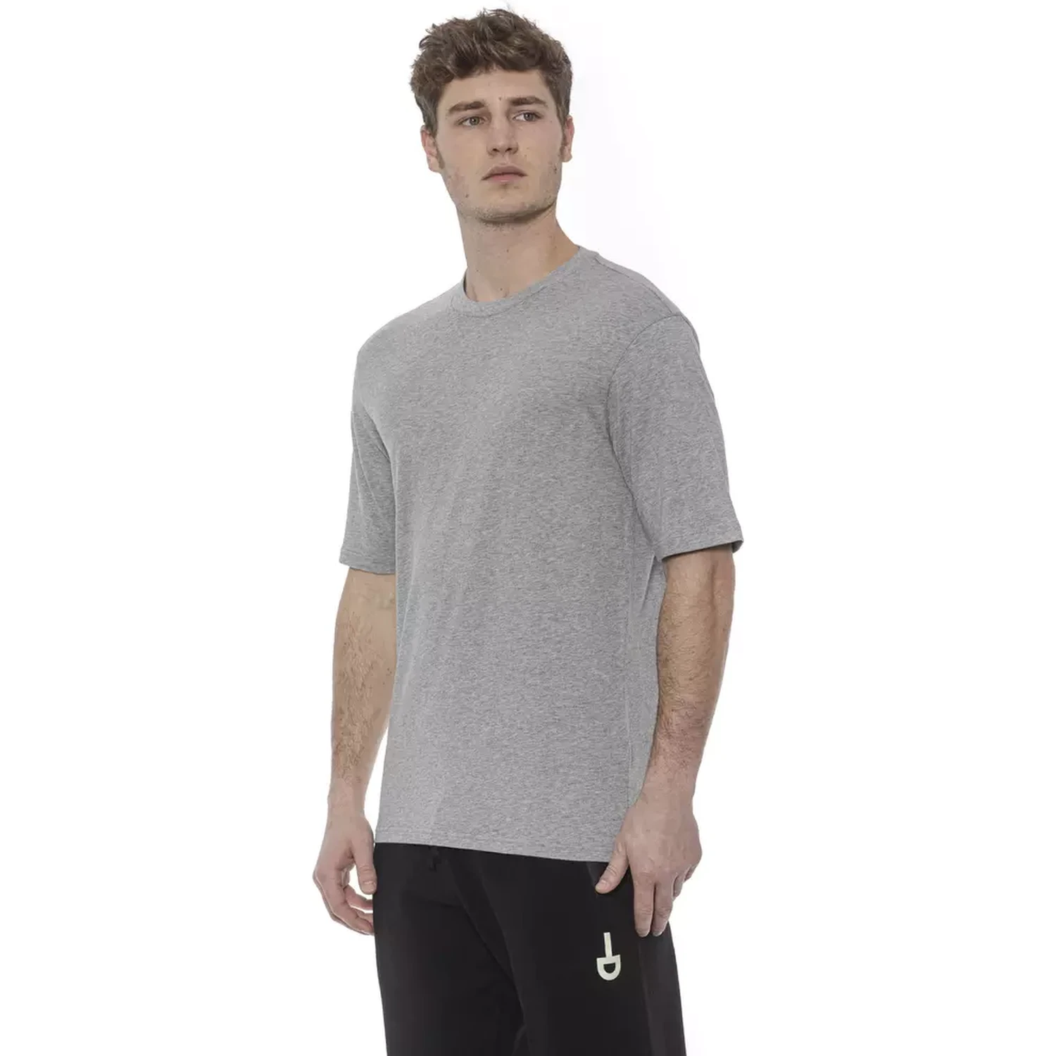Gray Cotton T-shirt