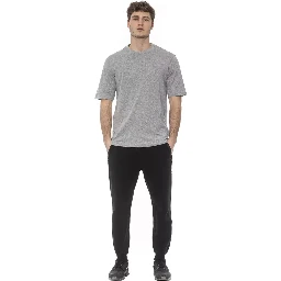 Gray Cotton T-shirt