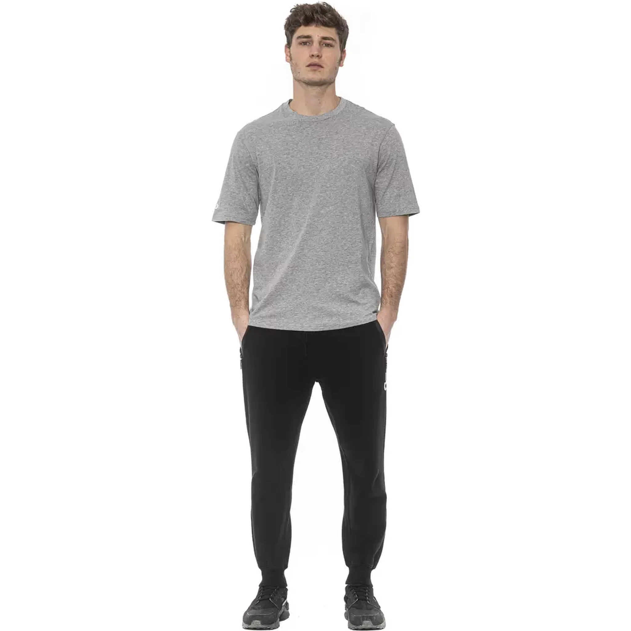 Gray Cotton T-shirt