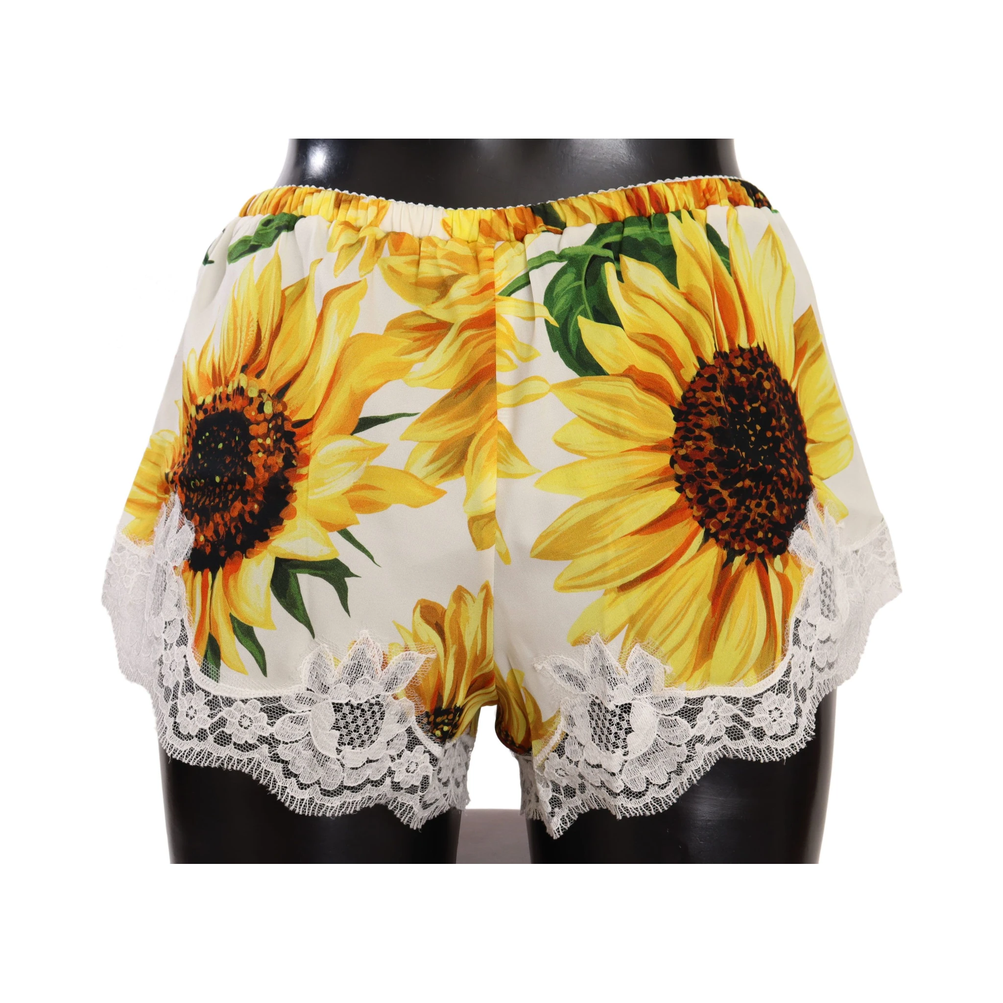 White Sunflower Lace Lingerie Underwear