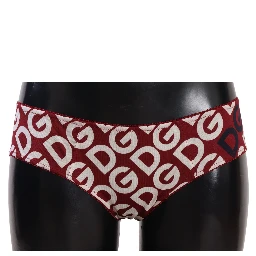 Multicolor DG Logo Print Slip Bottom Underwear