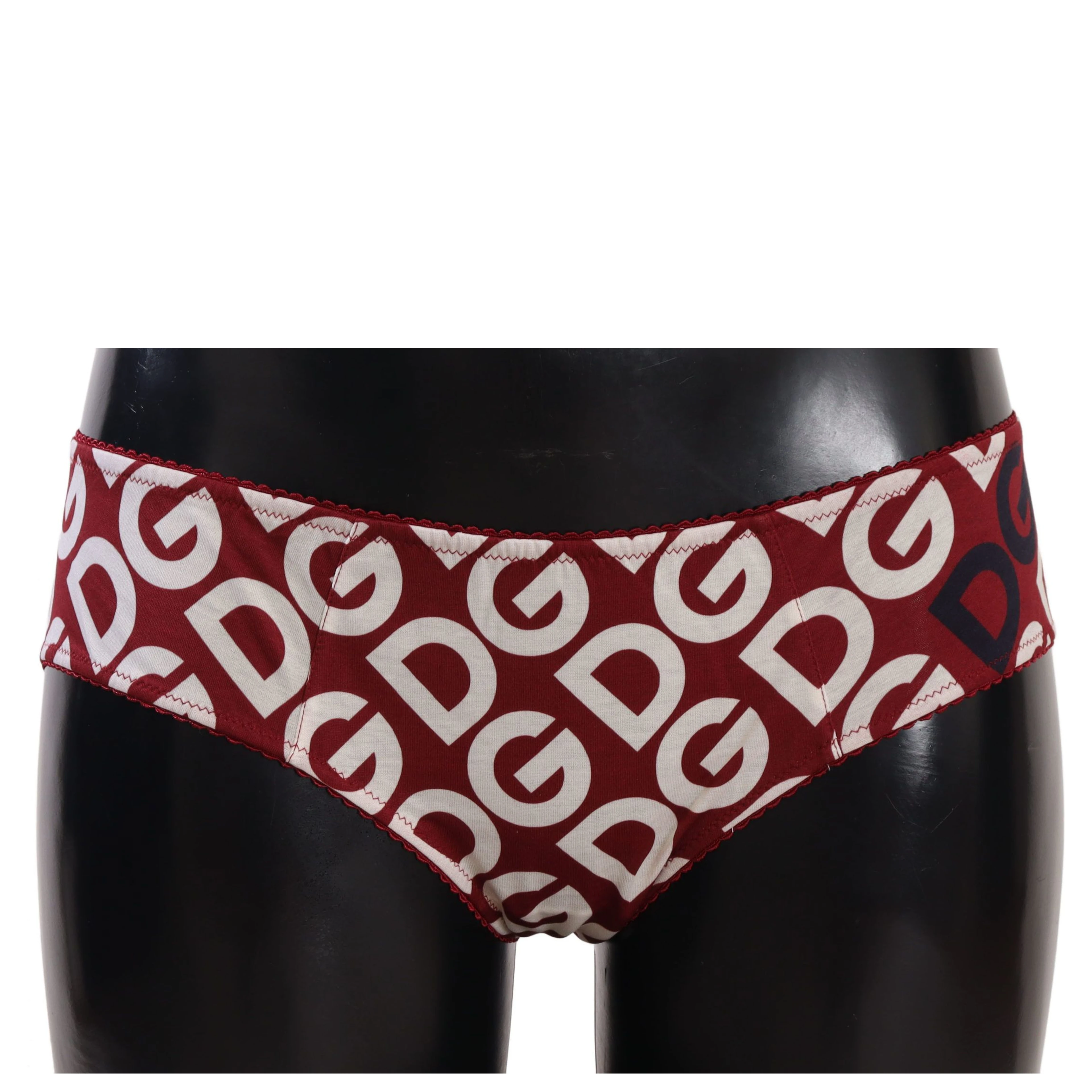 Multicolor DG Logo Print Slip Bottom Underwear