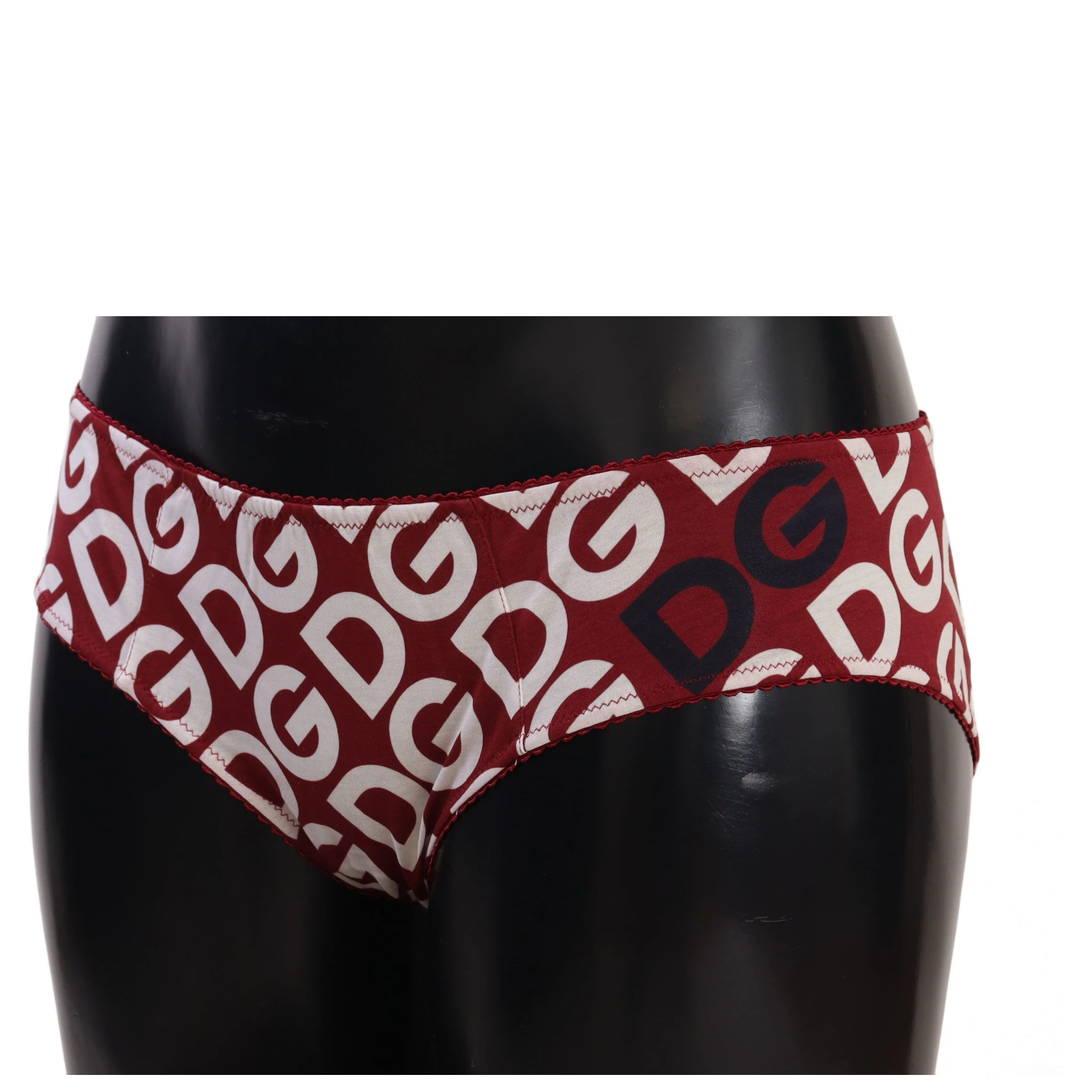 Multicolor DG Logo Print Slip Bottom Underwear