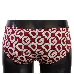 Multicolor DG Logo Print Slip Bottom Underwear
