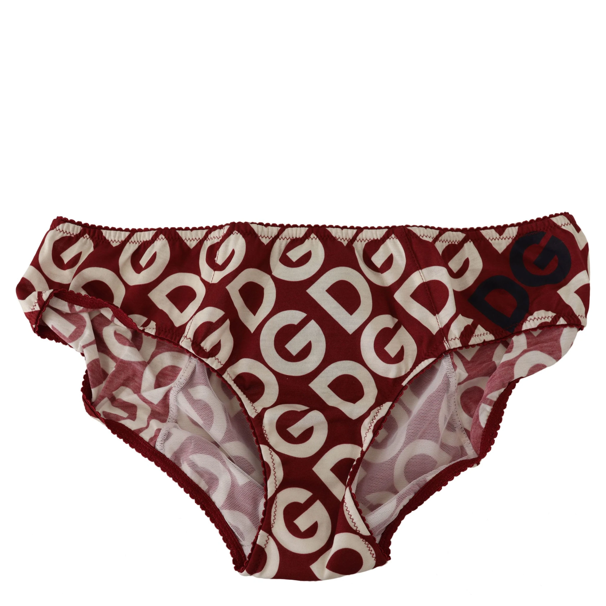 Multicolor DG Logo Print Slip Bottom Underwear