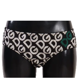 Multicolor DG Logo Print Slip Bottom Underwear