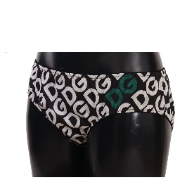 Multicolor DG Logo Print Slip Bottom Underwear