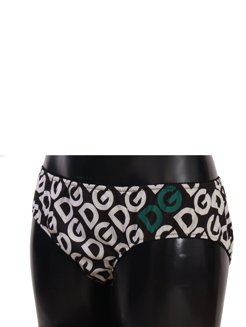 Multicolor DG Logo Print Slip Bottom Underwear