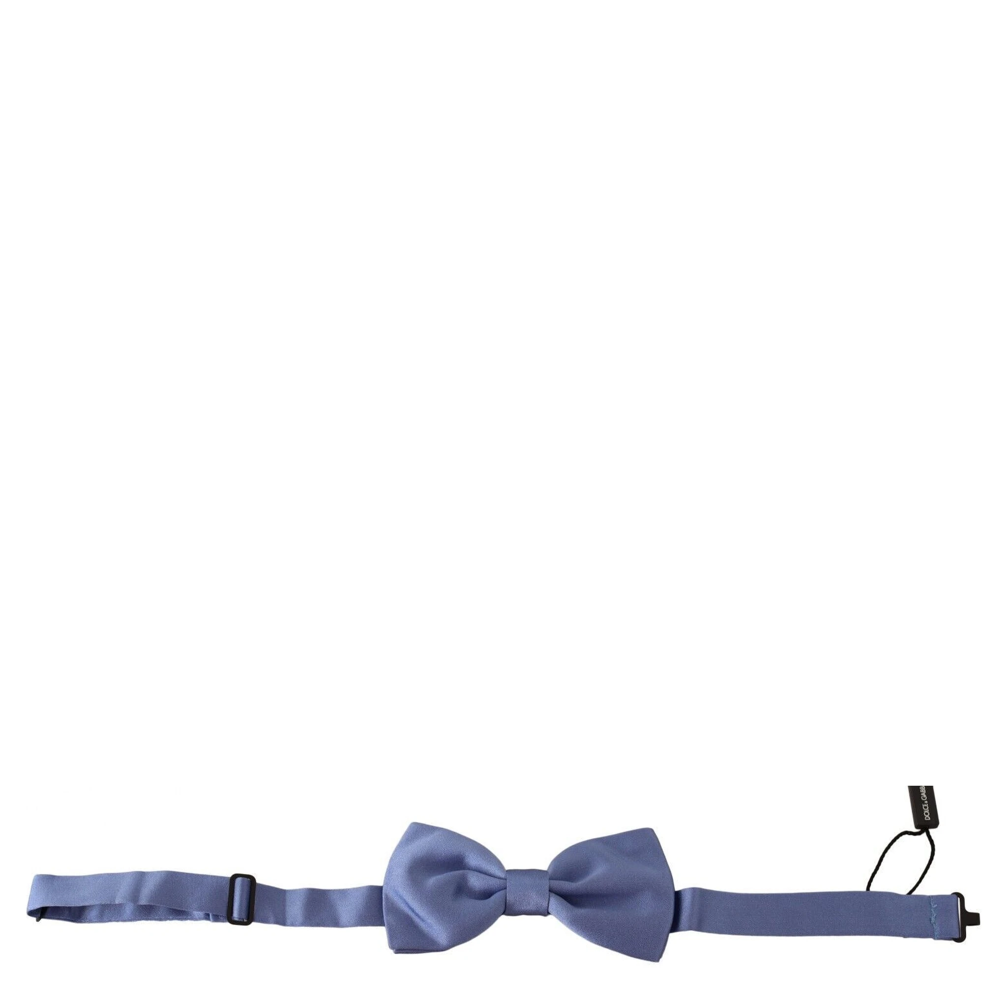 Purple 100% Silk Adjustable Neck Papillon Bow Tie