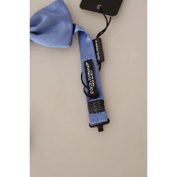 Purple 100% Silk Adjustable Neck Papillon Bow Tie