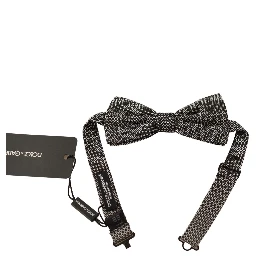 Multicolor Patterned Adjustable Neck Papillon Bow Tie