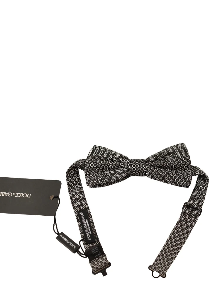 Multicolor Patterned Adjustable Neck Papillon Bow Tie