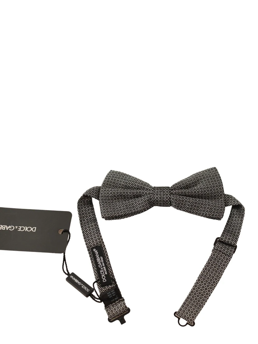 Multicolor Patterned Adjustable Neck Papillon Bow Tie