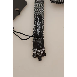 Multicolor Patterned Adjustable Neck Papillon Bow Tie