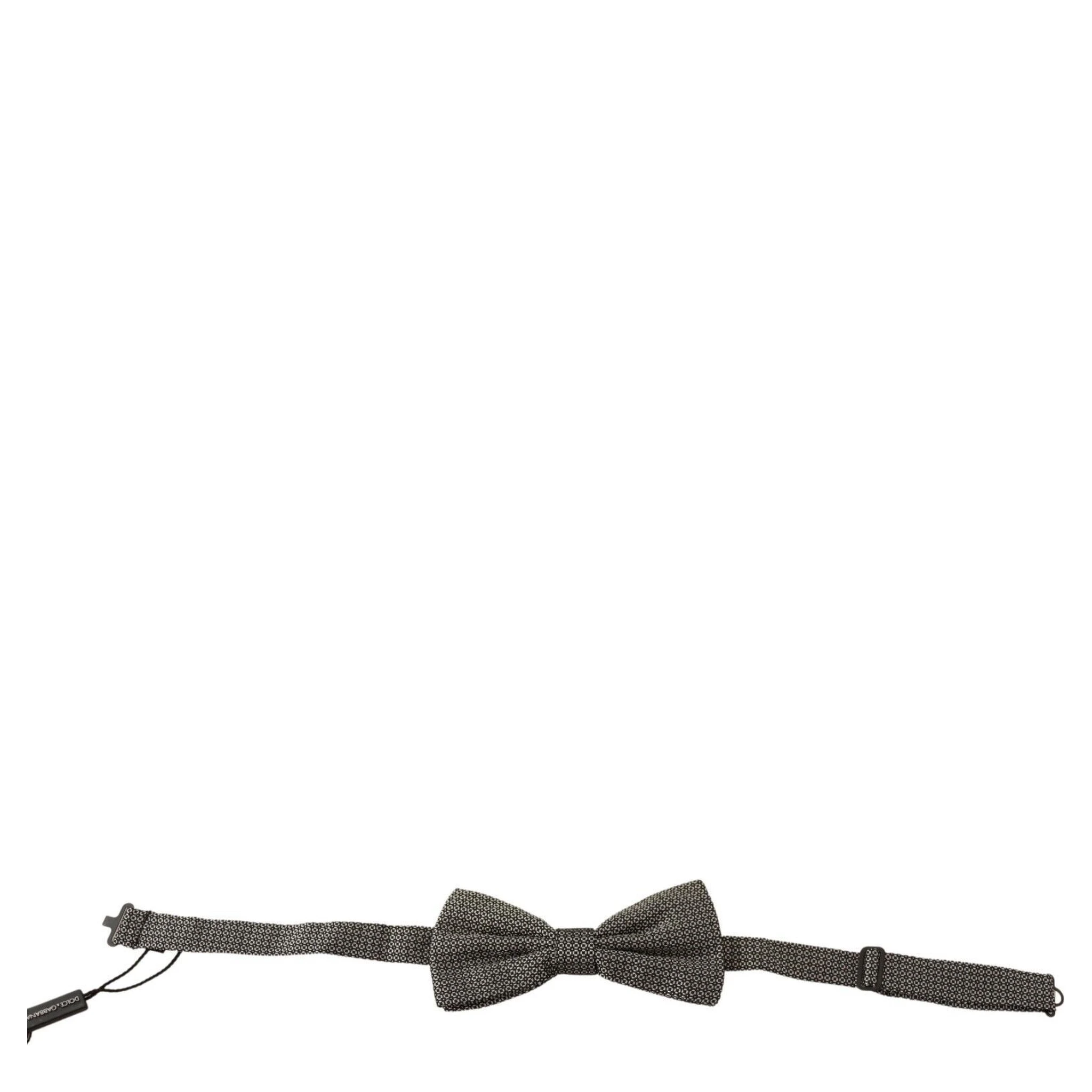 Multicolor Patterned Adjustable Neck Papillon Bow Tie