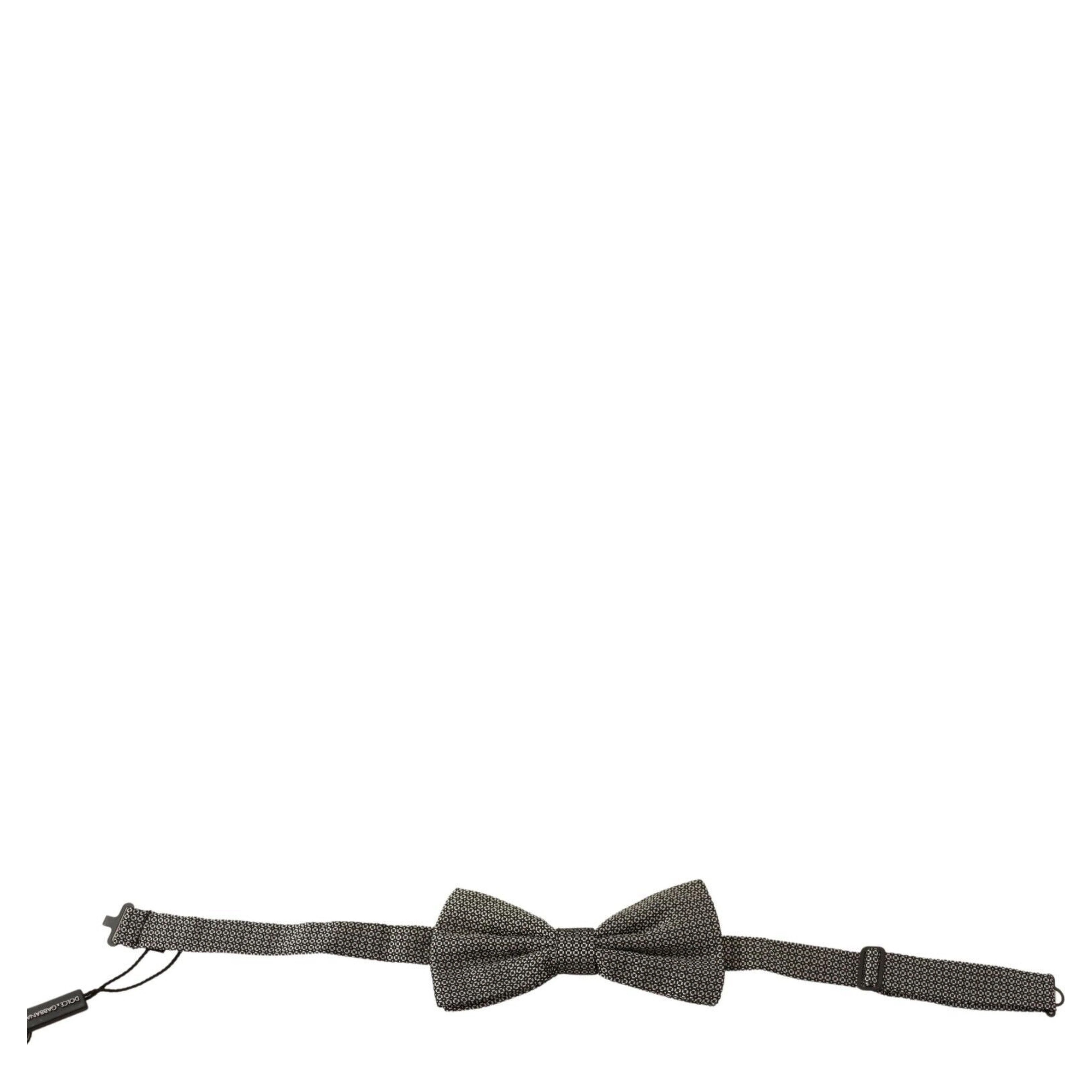 Multicolor Patterned Adjustable Neck Papillon Bow Tie