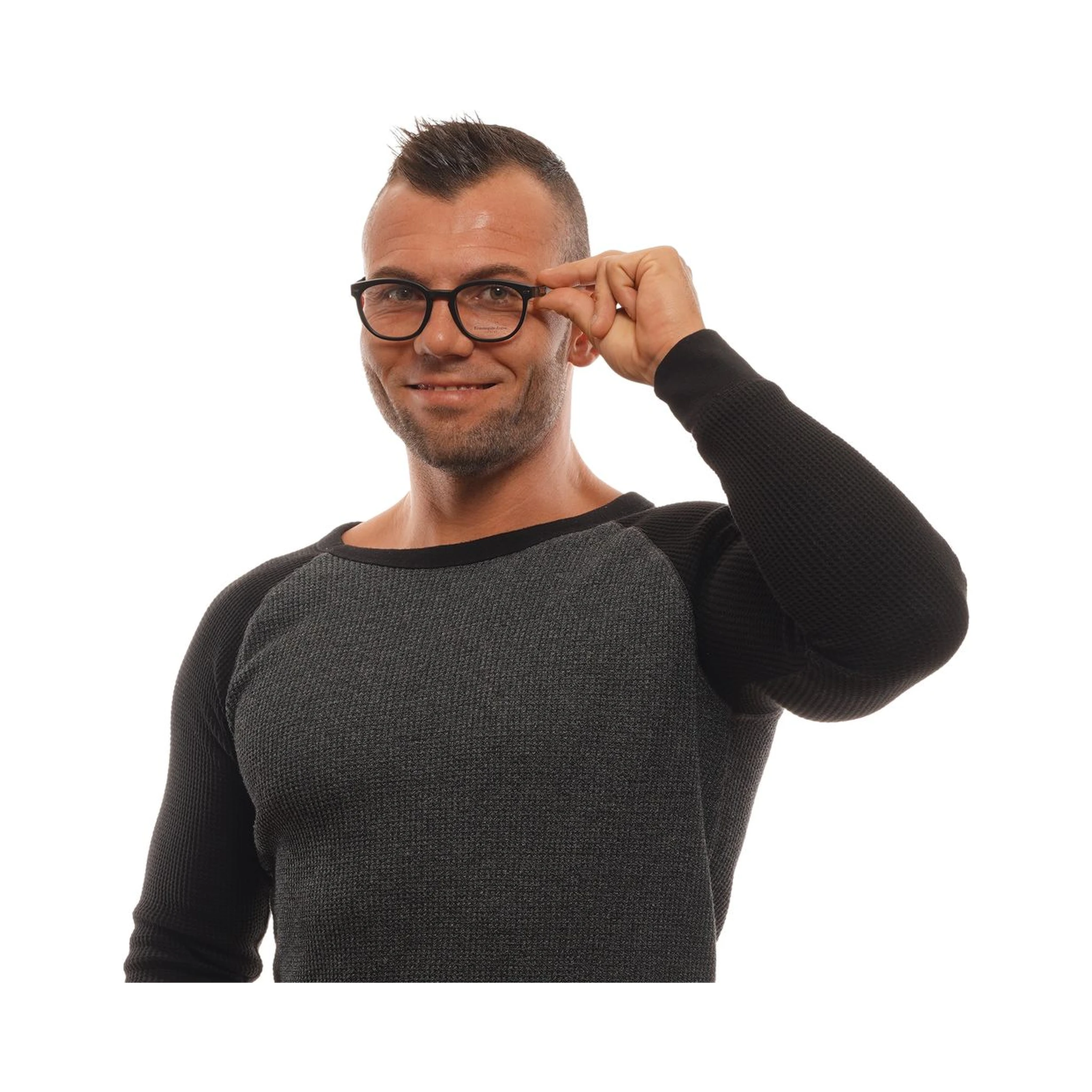 Black Plastic Glasses (Frames)