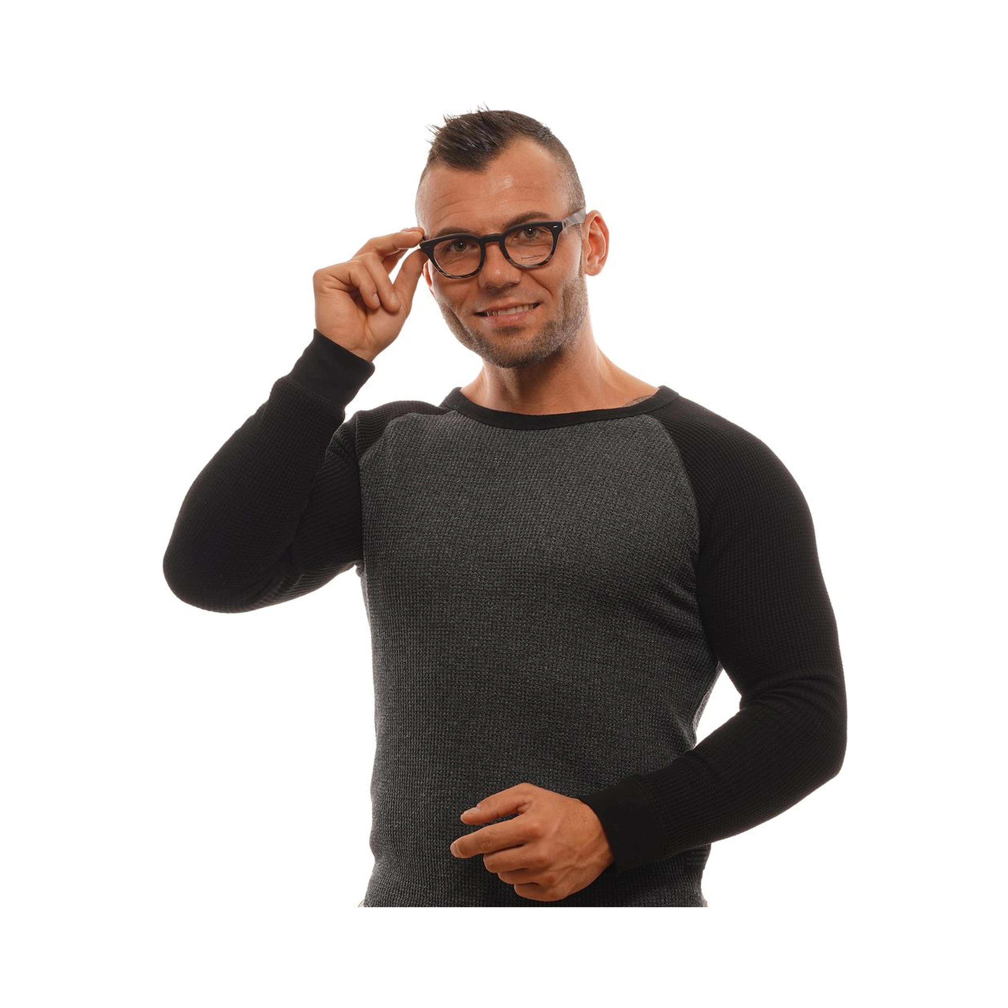 نظارات بلاستيكية سوداء (إطارات)