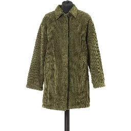 Green Cotton Coat