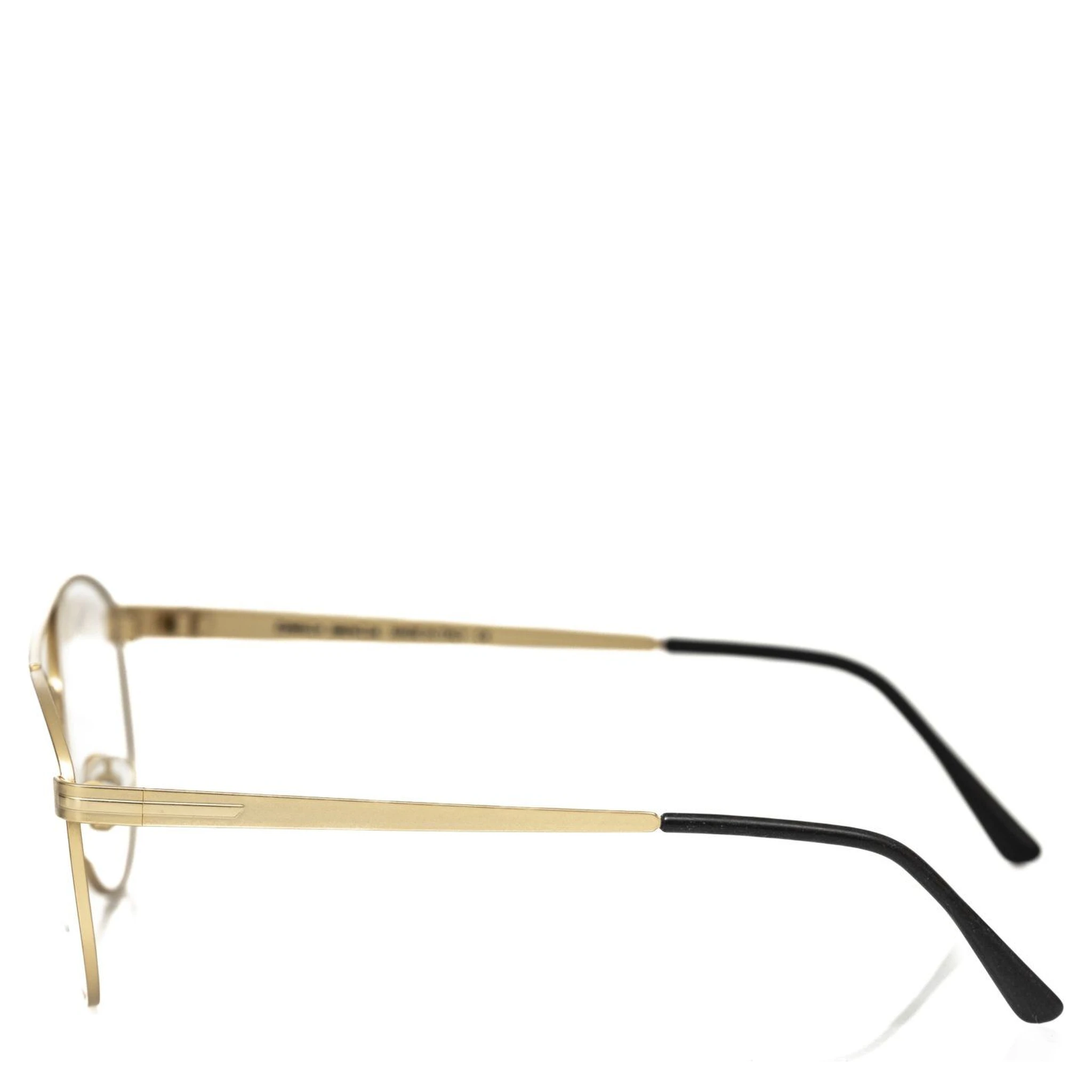 Gold Metallic Fibre Glasses Frame