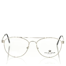 Silver Metallic Fibre Glasses Frame