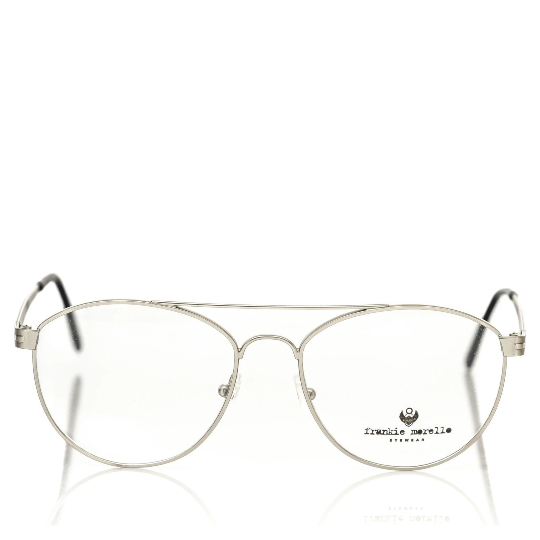 Silver Metallic Fibre Glasses Frame